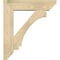 Ekena Millwork Imperial Slat Rough Sawn Bracket w/ Offset Brace, Douglas Fir, 8"W x 32"D x 36"H BKT0806X32X36IMP06RDF - alternate 4